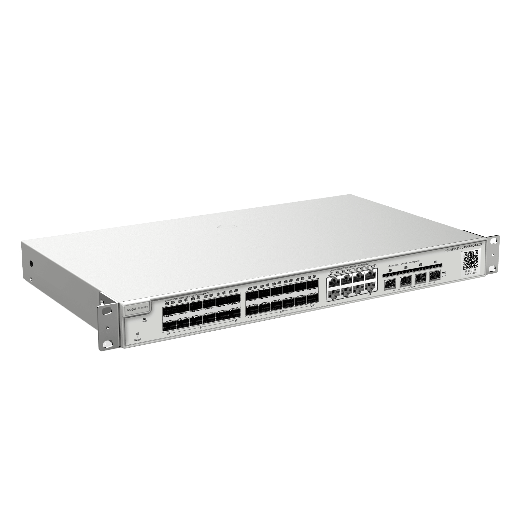 Switch Reyee Cloud 3 / Référence RG-NBS5200-24SFP/8GT4XS