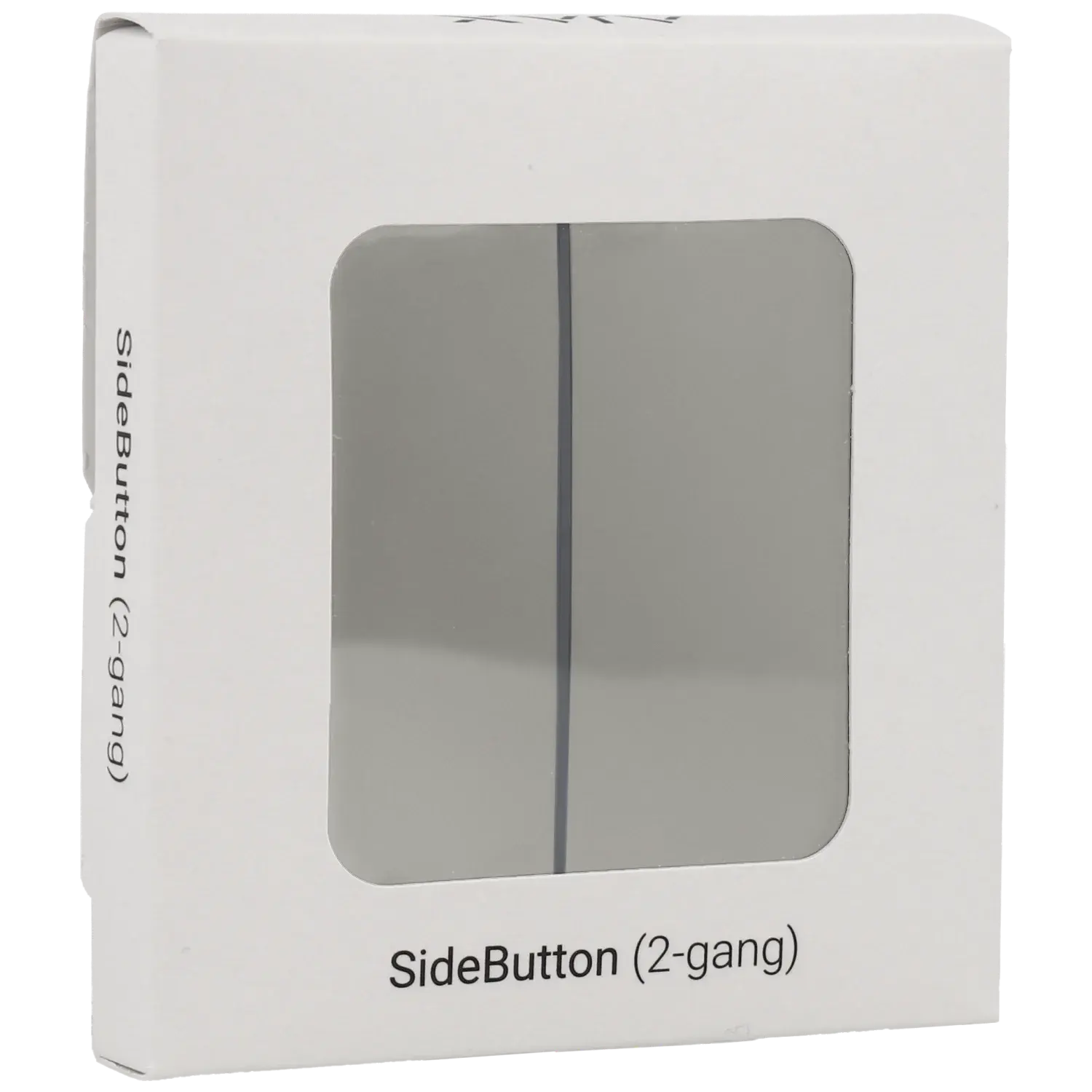 Panneau d'interrupteurs latéraux doubles AJAX / Référence SIDEBUTTON-2G-OLI TSA Distribution