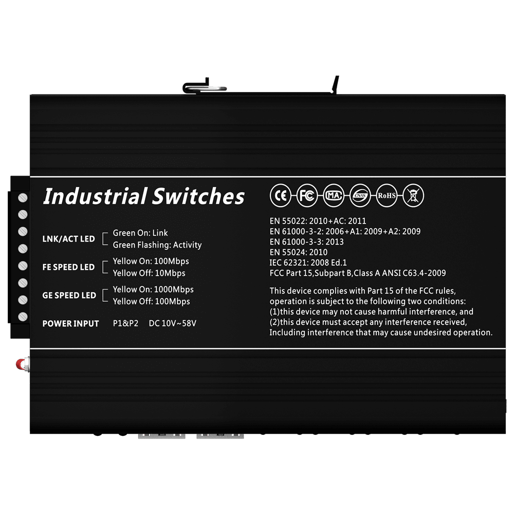 Switch PoE / Référence SW1008HIPOE-MGF-240-DIN