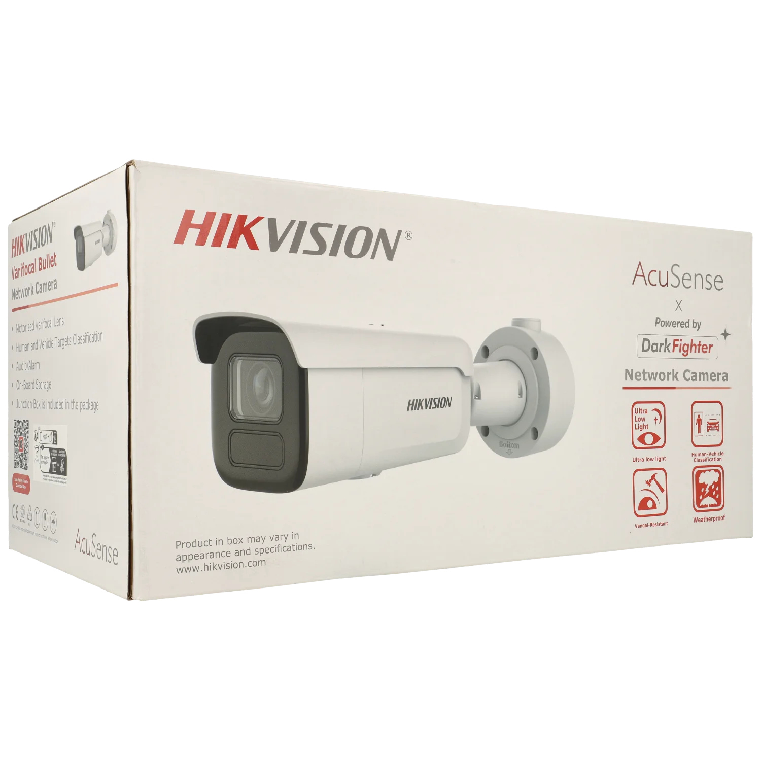 C​améra HIKVISION compactes IP avec 4 mégapixels et objectif zoom optique / Référence DS-2CD2646G2HT-IZS