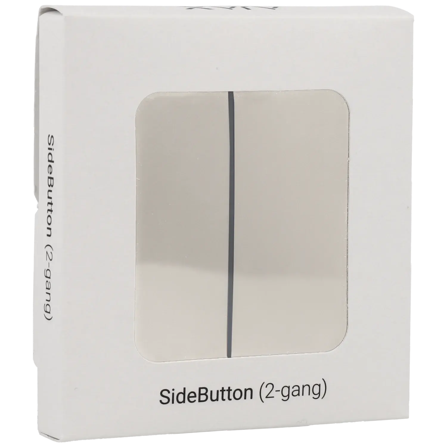 Panneau d'interrupteurs latéraux doubles AJAX / Référence SIDEBUTTON-2G-OYS TSA Distribution