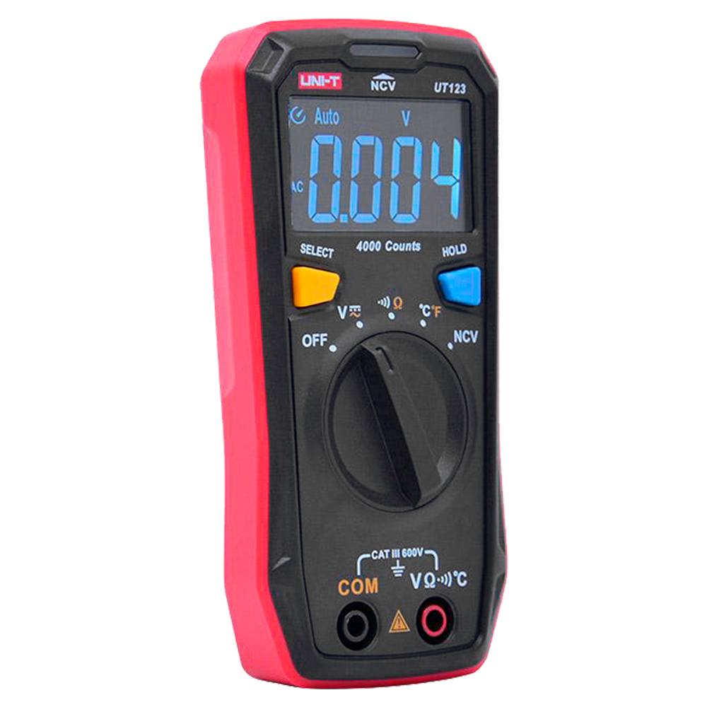 Multimètre numérique de poche CAT III 600V UNI-T / Référence UT123T