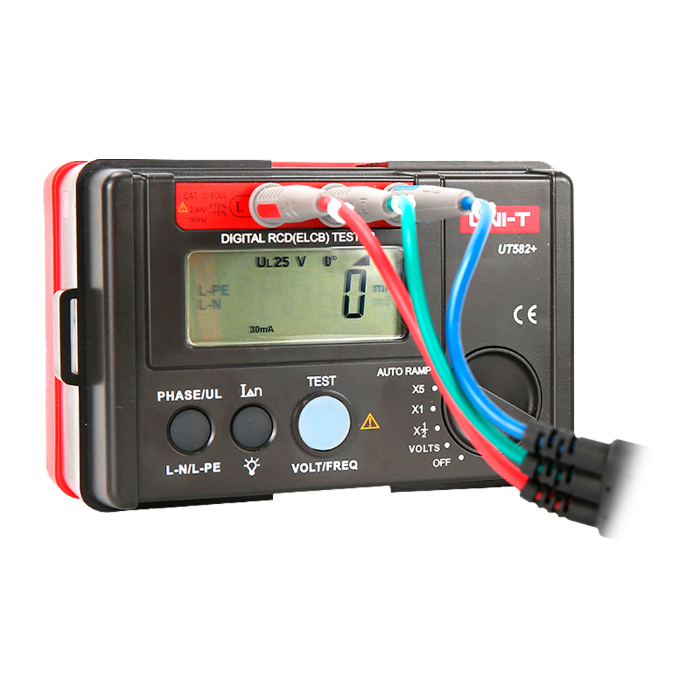 Testeur de temps de déclenchement de disjoncteur UNI-T / Référence UT582+
