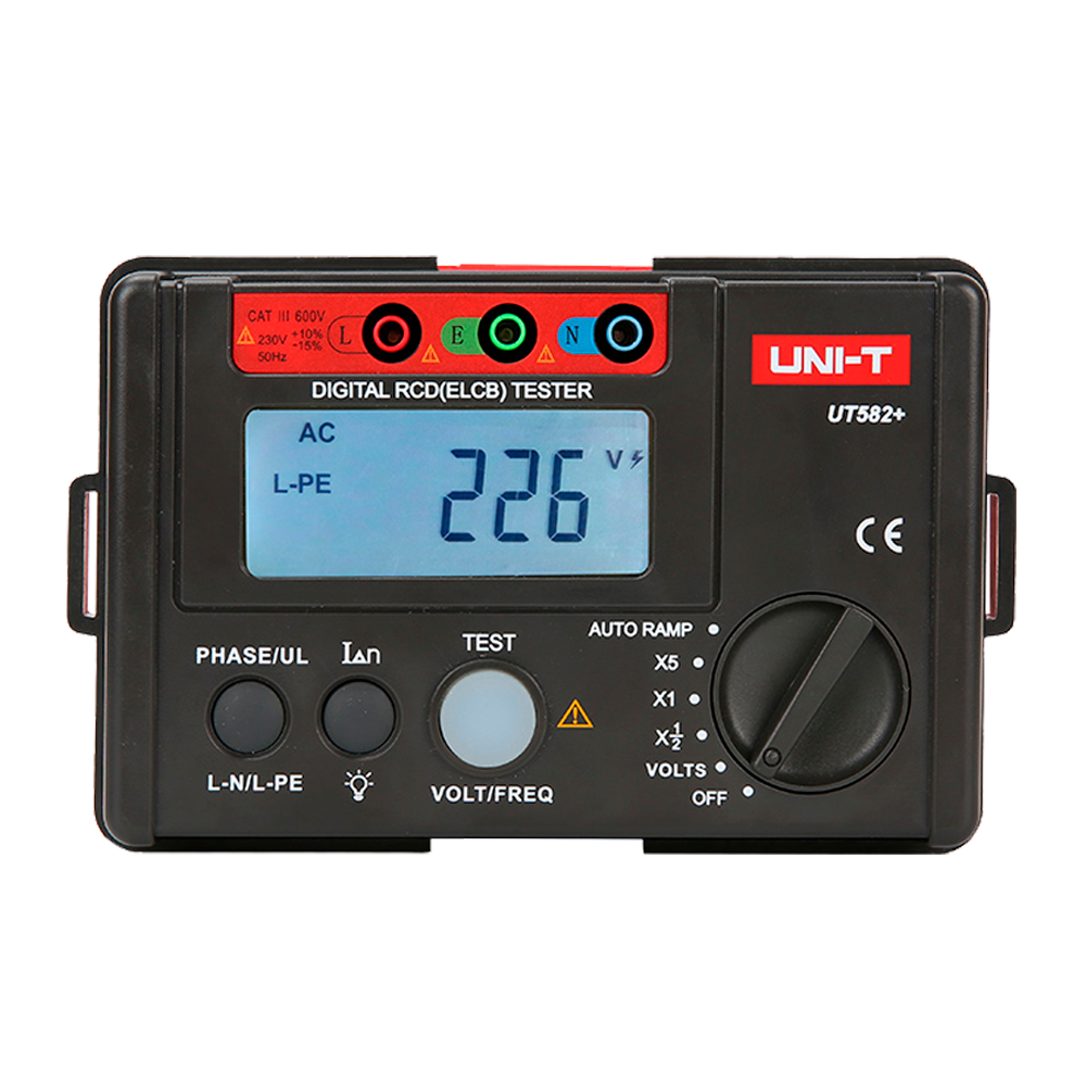 Testeur de temps de déclenchement de disjoncteur UNI-T / Référence UT582+