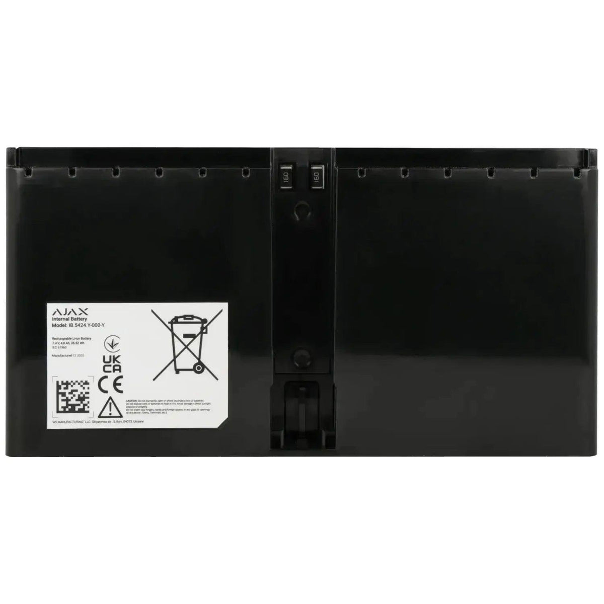 Batterie 7.4 V 10.4 Ah AJAX / Référence INTERNALBATTERY-60H-G3-B TSA Distribution