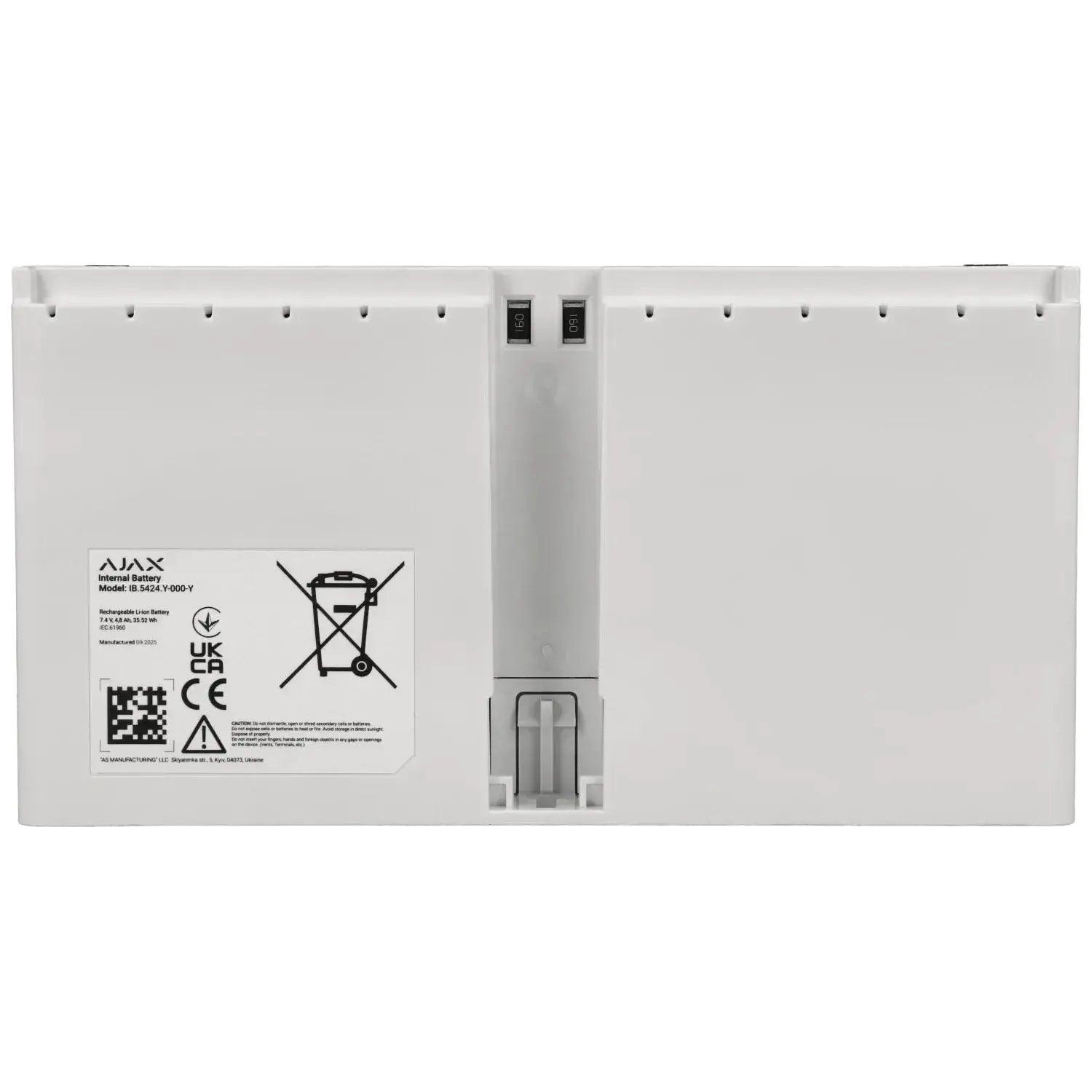 Batterie 7.4 V 10.4 Ah AJAX / Référence INTERNALBATTERY-60H-G3-W TSA Distribution