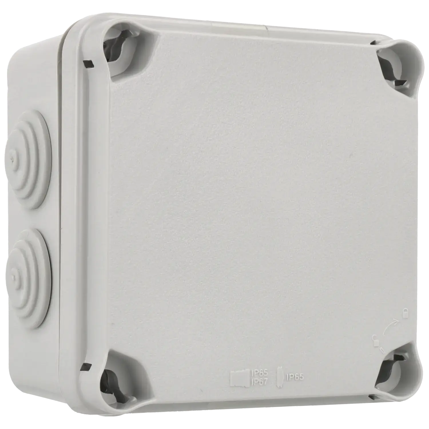 Boîte étanche 121 x 121 x 68 mm / Référence A-SURF-BOX-121X121 TSA Distribution