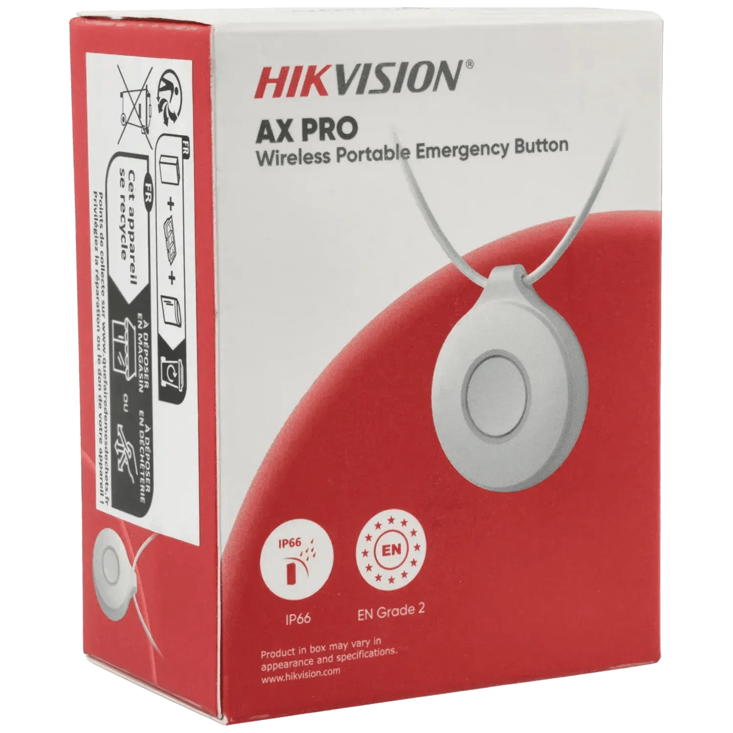 Bouton-d_urgence-radio-portable-AX-PRO-HIKVISION-Reference-DS-PDEBP1-EG2-WE-TSA-Distribution-109466153 - TSA Distribution