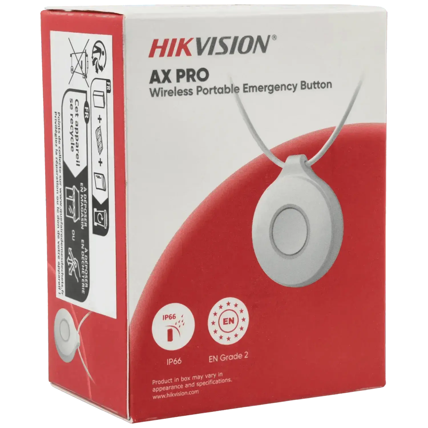 Bouton-d_urgence-radio-portable-AX-PRO-HIKVISION-Reference-DS-PDEBP1-EG2-WE-TSA-Distribution-109466153 - TSA Distribution