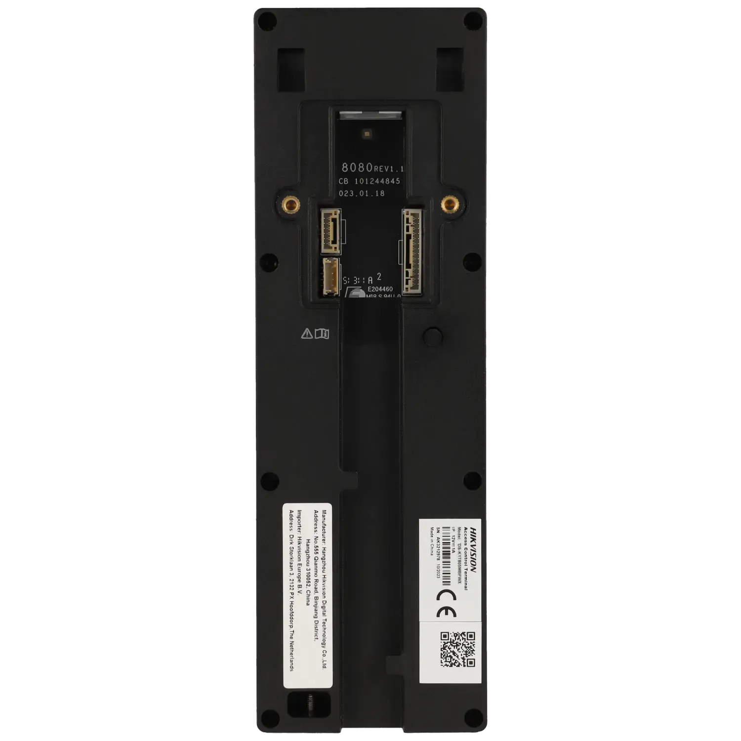 Contrôle d'accès intérieur - extérieur HIKVISION avec mifare 13.56mhz / Référence DS-K1T805MBWX TSA Distribution