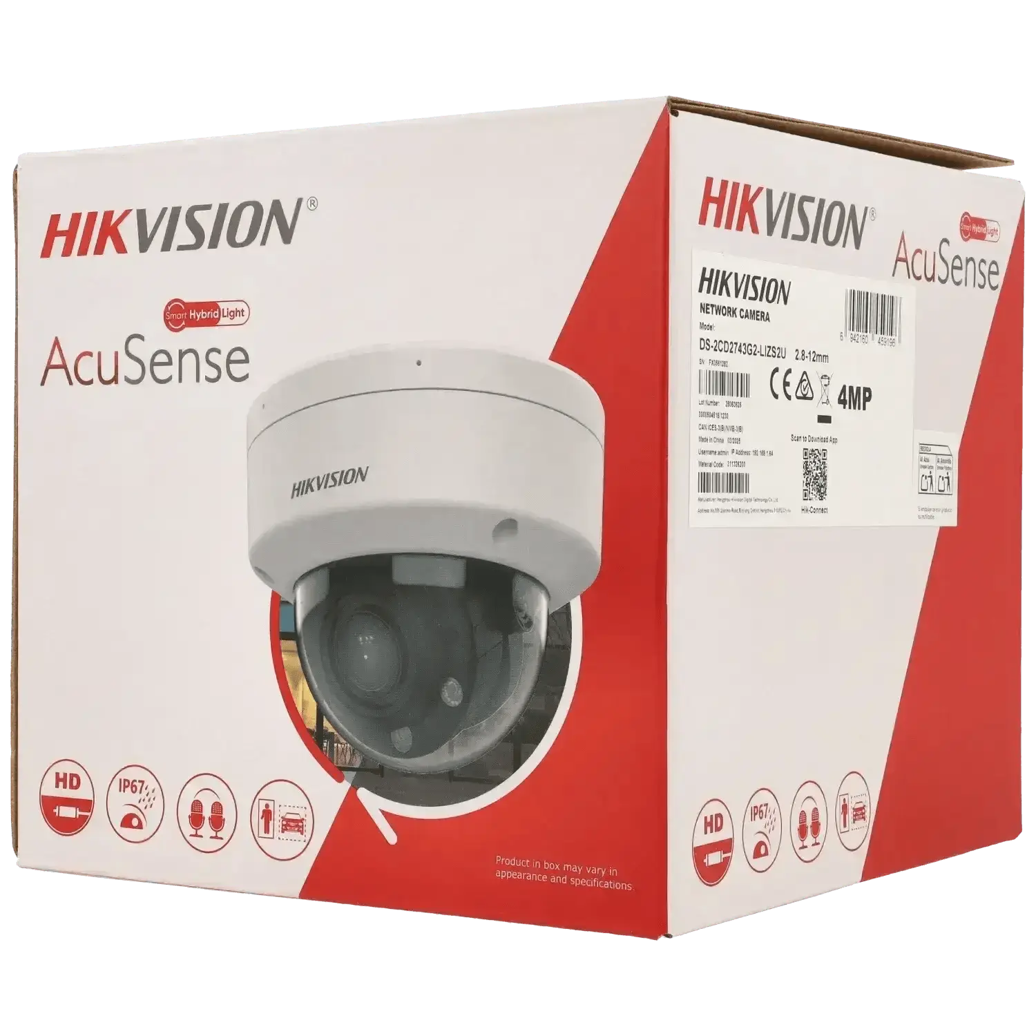 Camera-HIKVISION-mini-dome-IP-avec-4-megapixels-et-objectif-zoom-optique-Reference-DS-2CD2743G2-LIZS2U-TSA-Distribution-109761552 - TSA Distribution