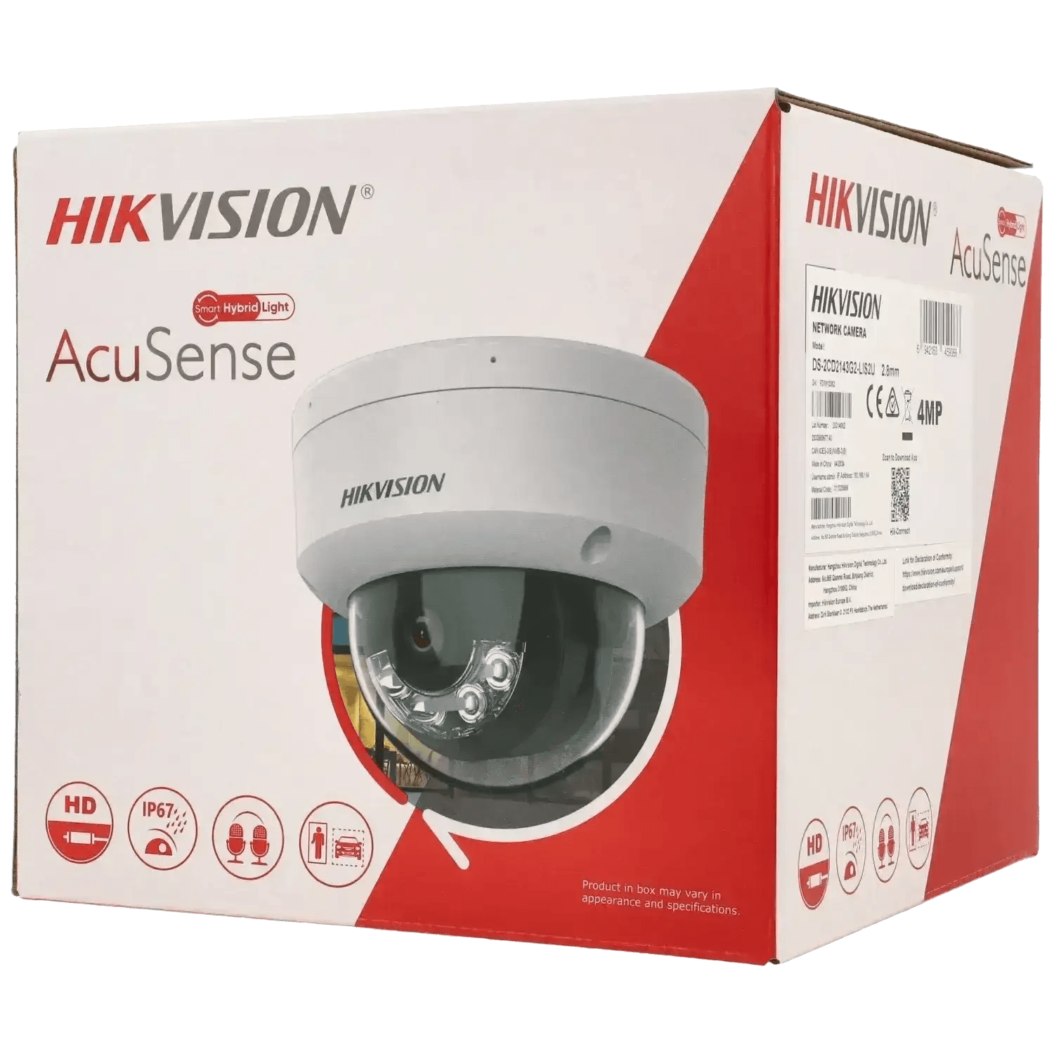Camera-HIKVISION-mini-dome-IP-avec-8-megapixels-et-objectif-fixe-Reference-DS-2CD2183G2-LIS2U-TSA-Distribution-109761678 - TSA Distribution