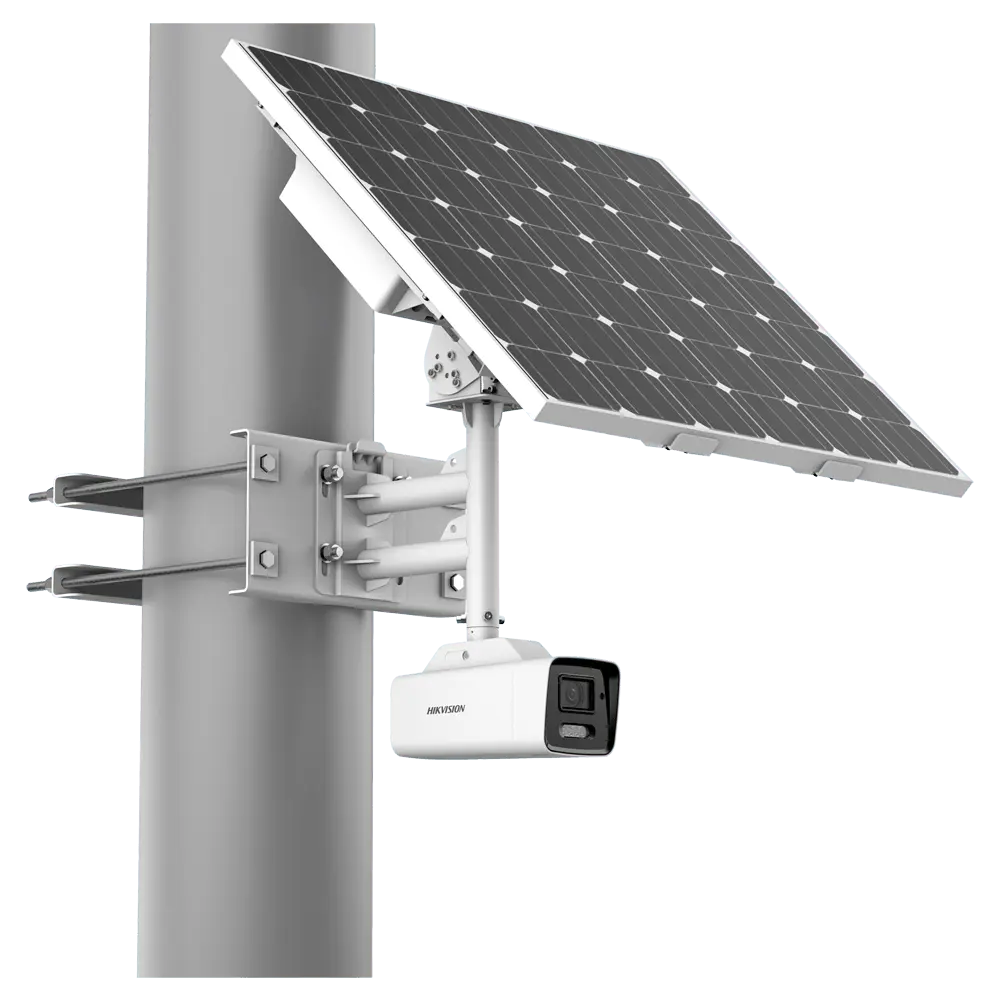 Caméra IP Bullet 4G HIKVISION avec alimentation autonome solaire / Référence DS-2XS6A47G1-LS/C36S80(2.8mm) TSA Distribution