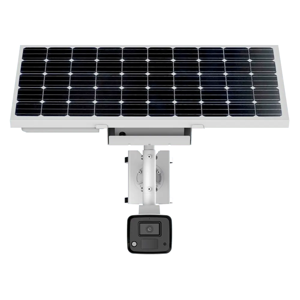 Caméra IP HIKVISION Bullet 4G avec alimentation autonome solaire / Référence DS-2XS2T47G1-LDH/4G/C18S40(4mm) TSA Distribution