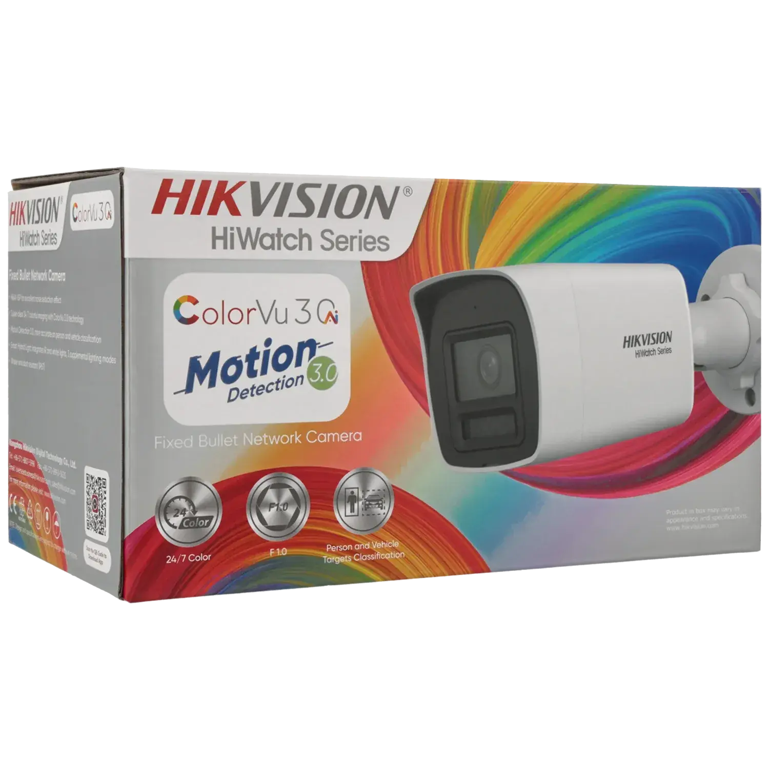 C​améra compactes HIKVISION IP avec 2 mégapixels et objectif fixe / Référence HWI-B129HAA-LU