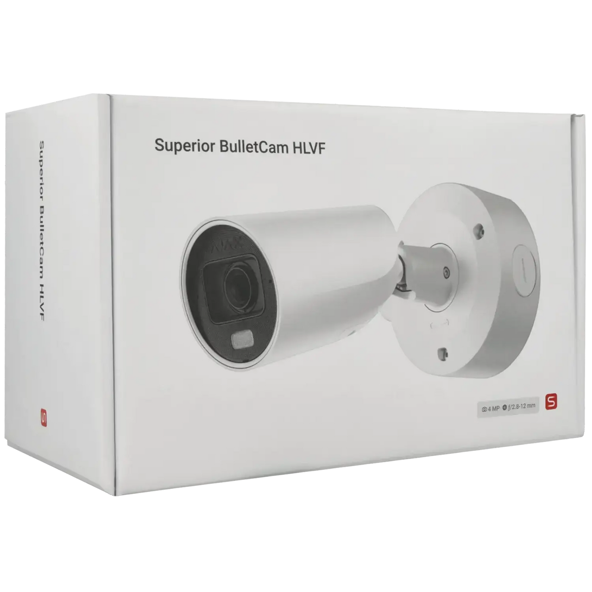Caméra compactes IP AJAX 4 mégapixels avec optique vari focale motorisée (zoom) / Référence BULLETCAM-4-HLVF-S-W