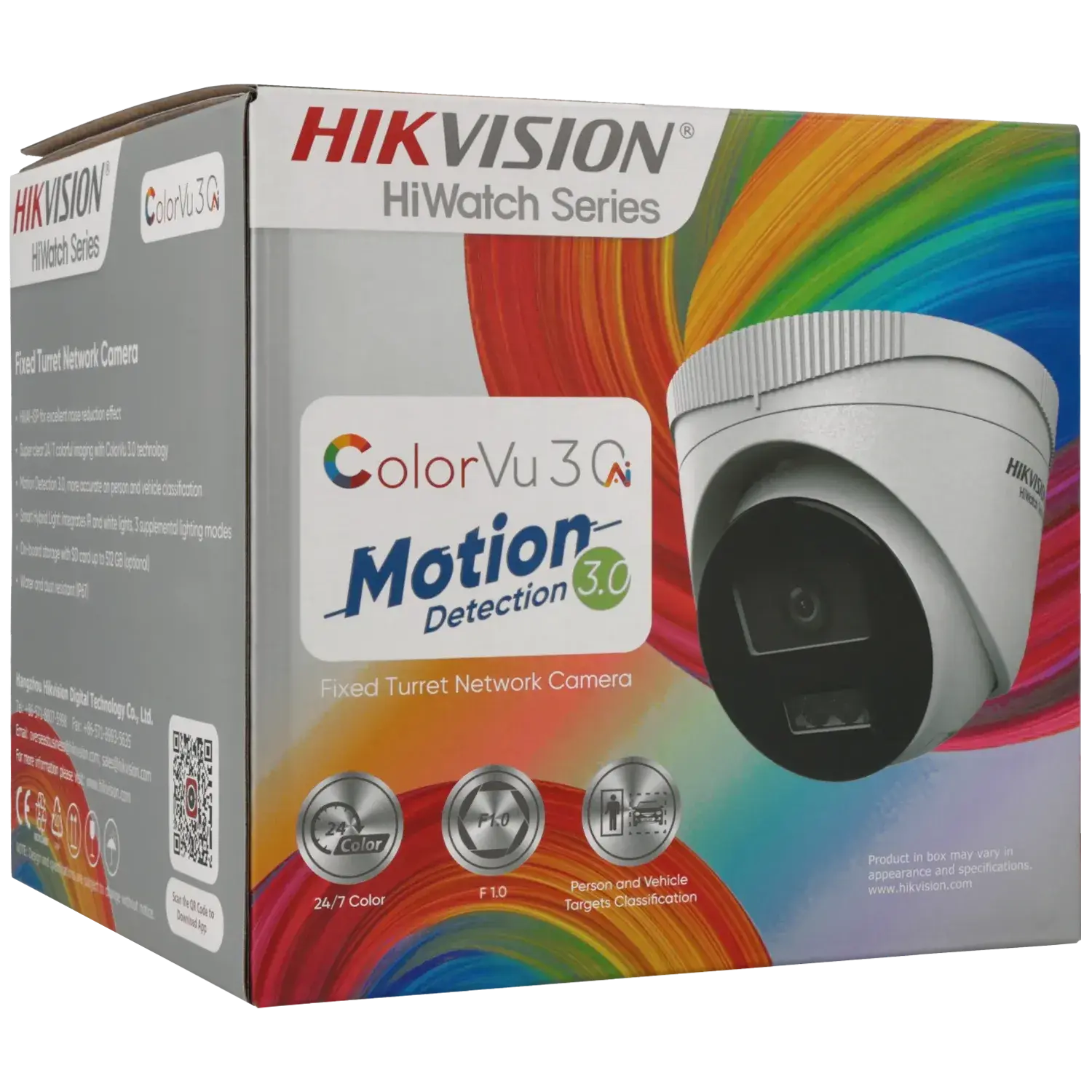 C​améra mini dôme HIKVISION IP avec 2 mégapixels et objectif fixe / Référence HWI-T229HAA-LU
