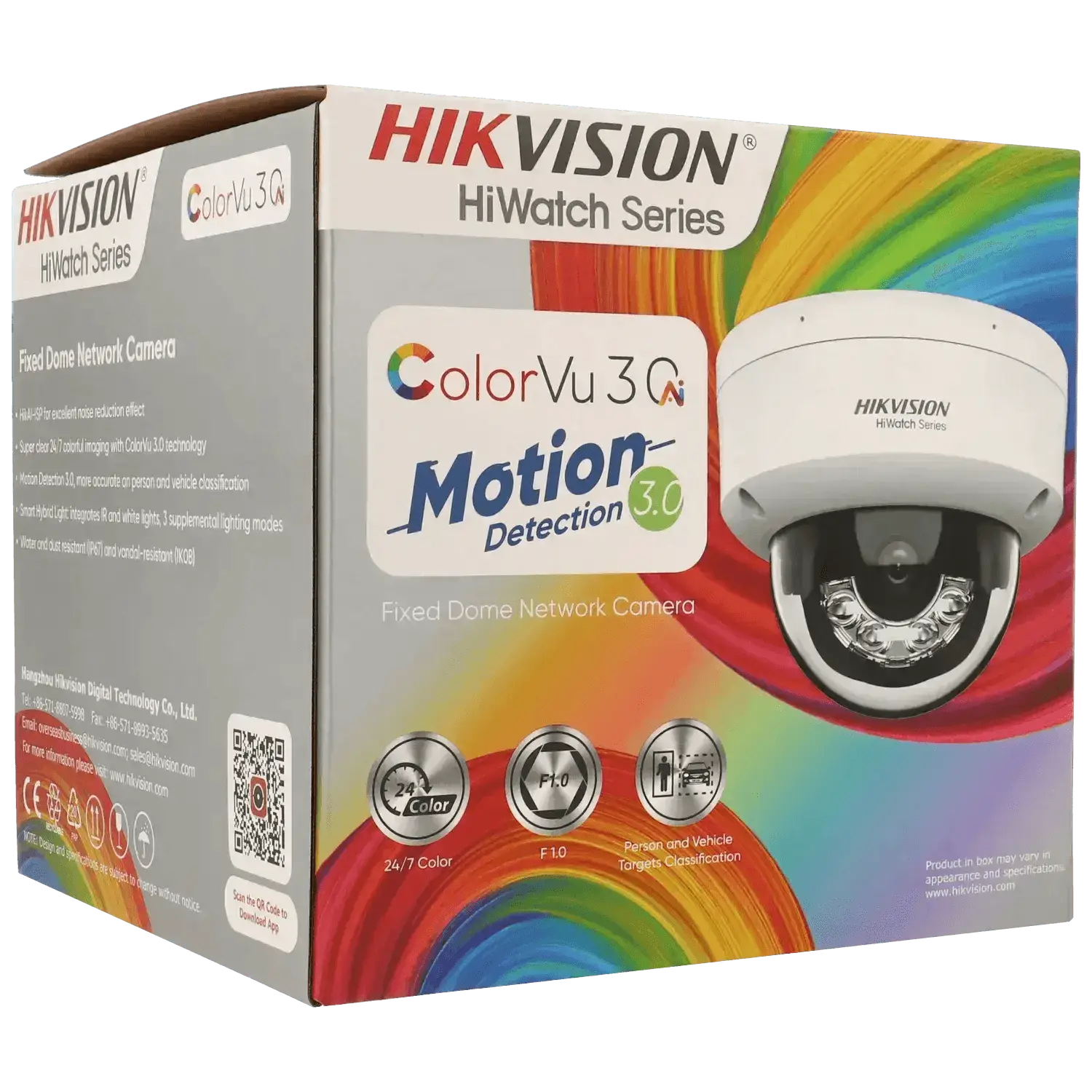 Camera-mini-dome-IP-HIKVISION-avec-4-megapixels-et-objectif-fixe-Reference-HWI-D149HAA-LU-TSA-Distribution-109754054 - TSA Distribution