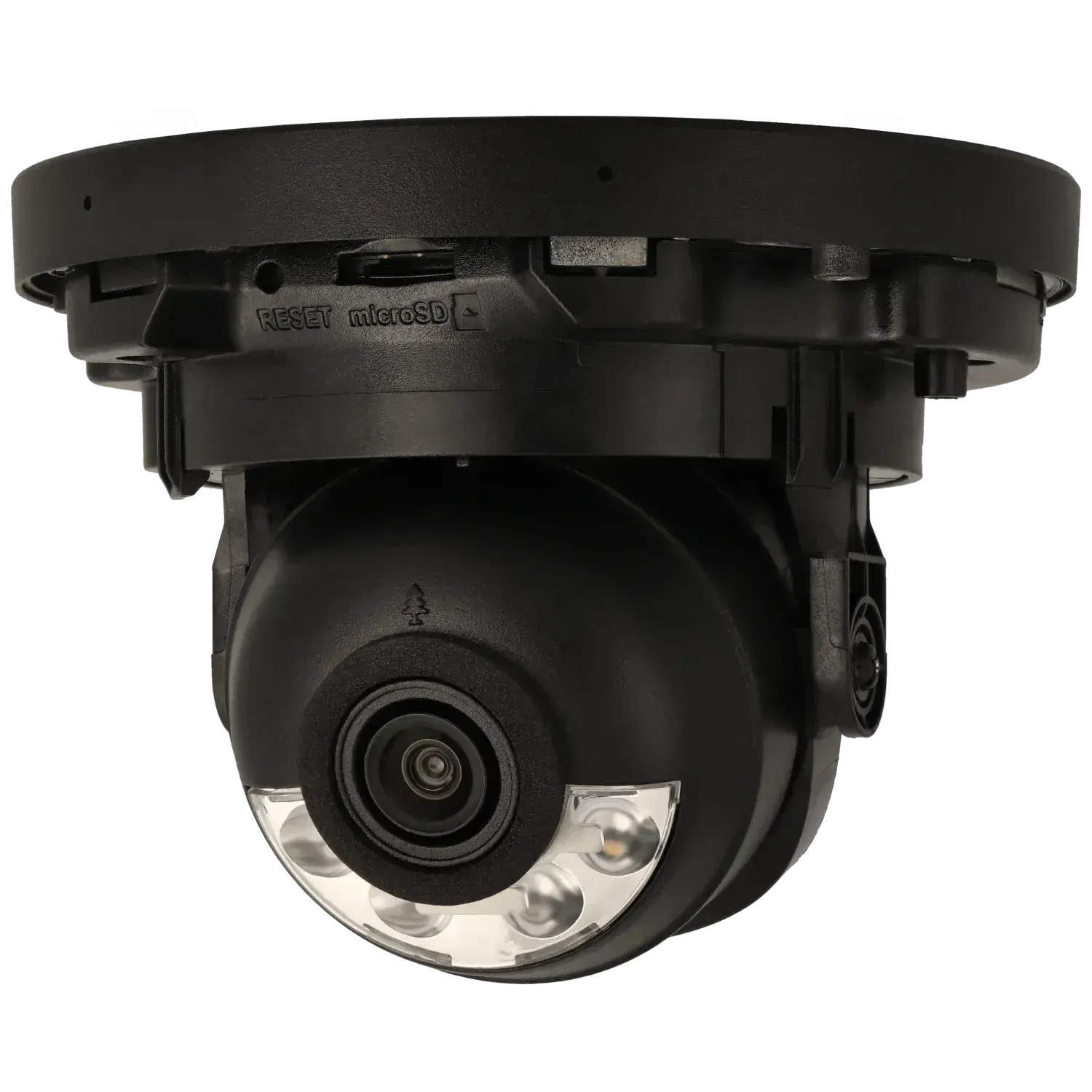 Caméra mini dôme IP HIKVISION avec 8 mégapixels et objectif fixe / Référence DS-2CD2183G2-LIS2U(2.8mm)(BLACK) TSA Distribution