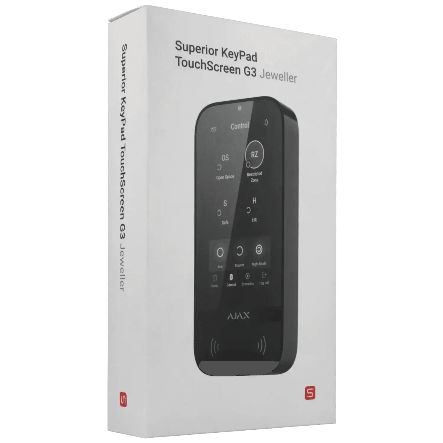 Clavier-sans-fil-AJAX-SUPERIOR-Reference-KEYPADTOUCHSCREEN-G3-B-TSA-Distribution-110798084 - TSA Distribution