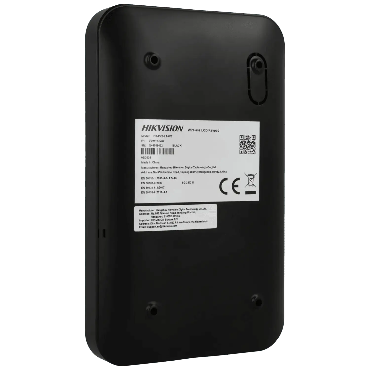 Clavier sans fil HIKVISION / Référence DS-PK1-LT-WE-B TSA Distribution