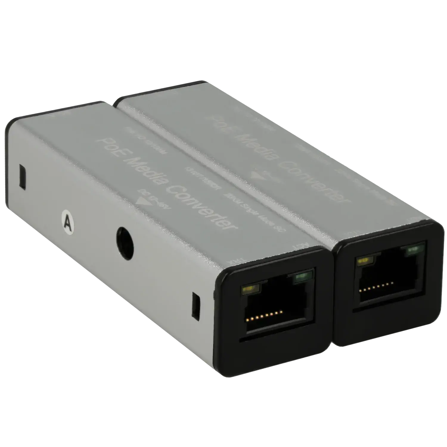 Convertisseur de média Ethernet - fibre optique / Référence VK-MEDIA-20KM-SM-SC