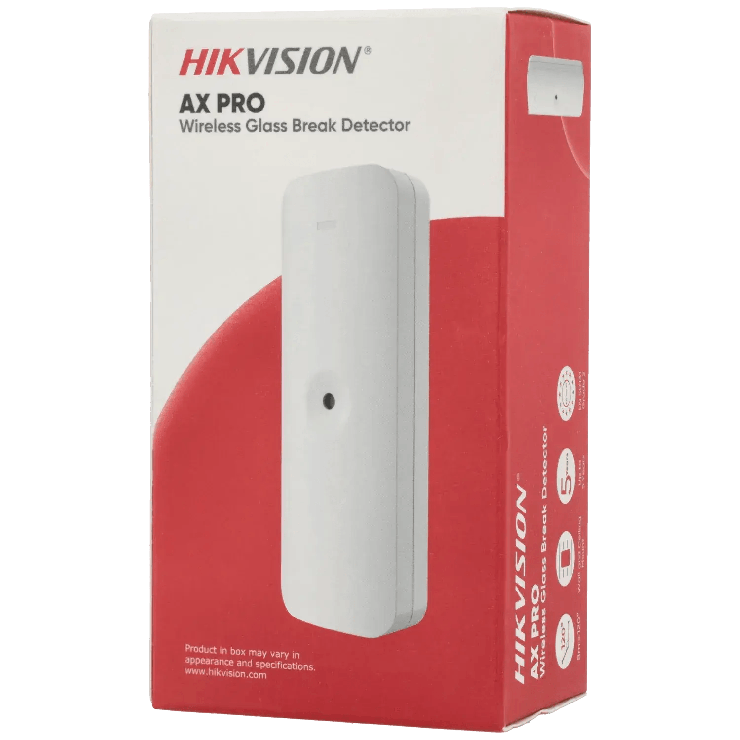 Detecteur-de-bris-de-vitre-radio-AX-PRO-HIKVISION-Reference-DS-PDBG8-EG2-WE-TSA-Distribution-109517731 - TSA Distribution