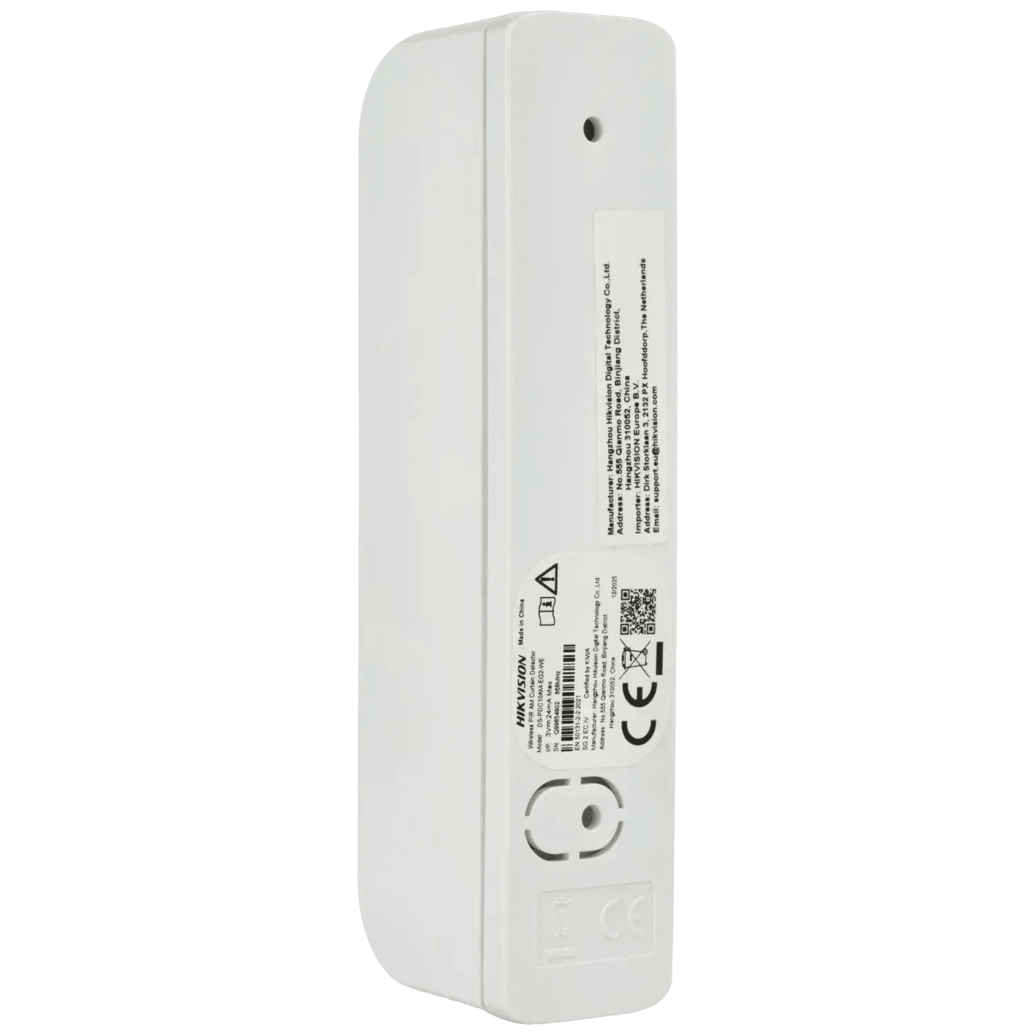 Detecteur-de-rideau-double-technologie-par-radio-HIKVISION-Reference-DS-PDC10DM-EG2-WE-TSA-Distribution-109465238 - TSA Distribution