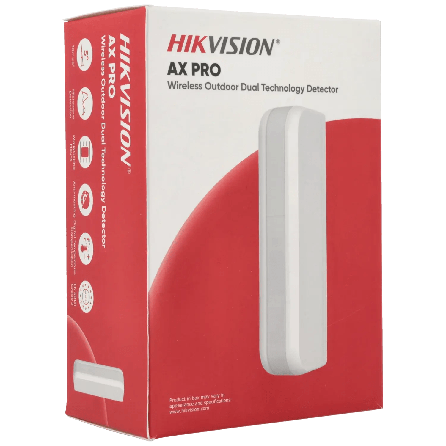 Detecteur-de-rideau-double-technologie-par-radio-HIKVISION-Reference-DS-PDC10DM-EG2-WE-TSA-Distribution-109465481 - TSA Distribution