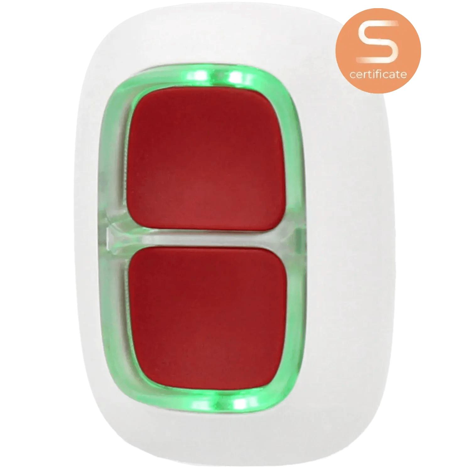 Double-bouton-poussoir-de-panique-AJAX-SUPERIOR-Reference-DOUBLEBUTTON-G3-W-TSA-Distribution-110352412 - TSA Distribution