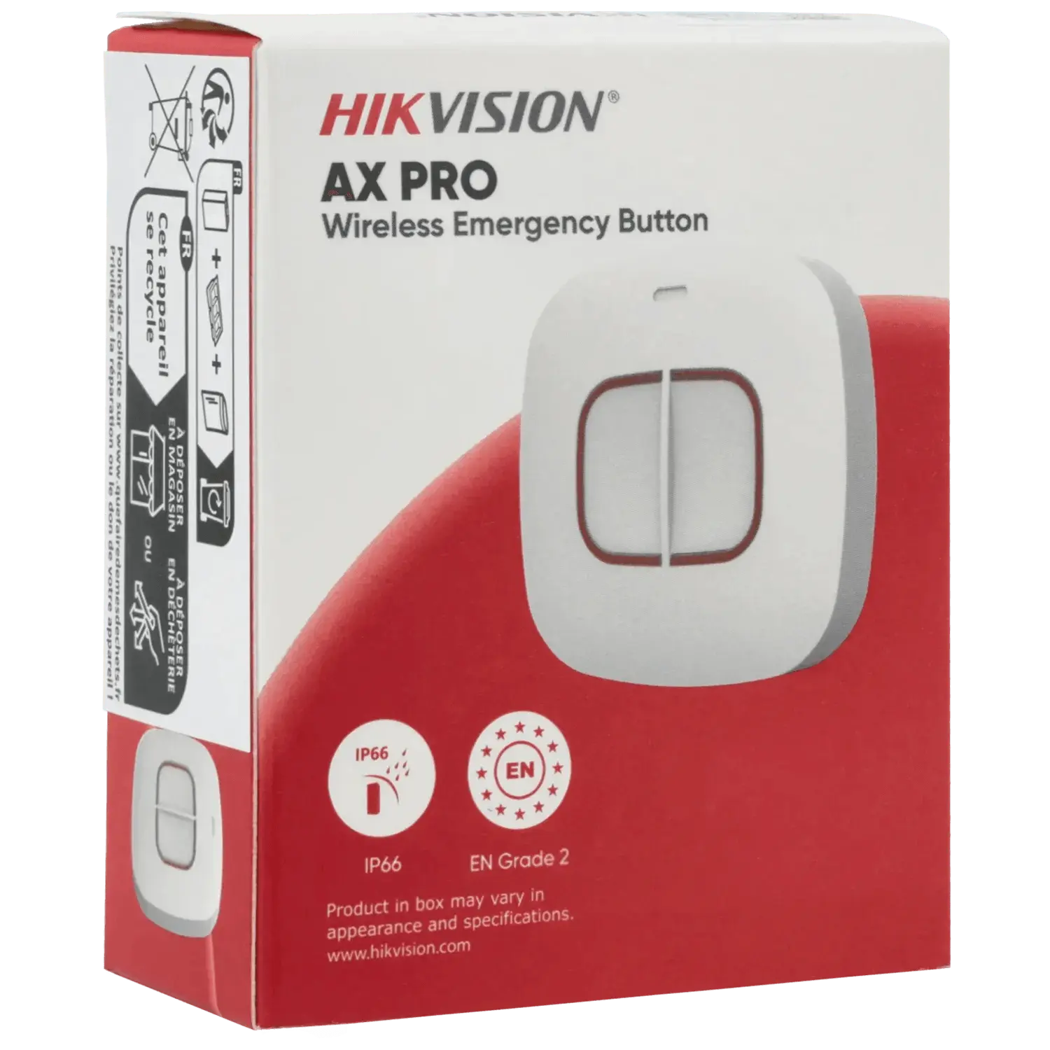 Double bouton poussoir de panique HIKVISION / Référence DS-PDEB2-EG2-WE TSA Distribution