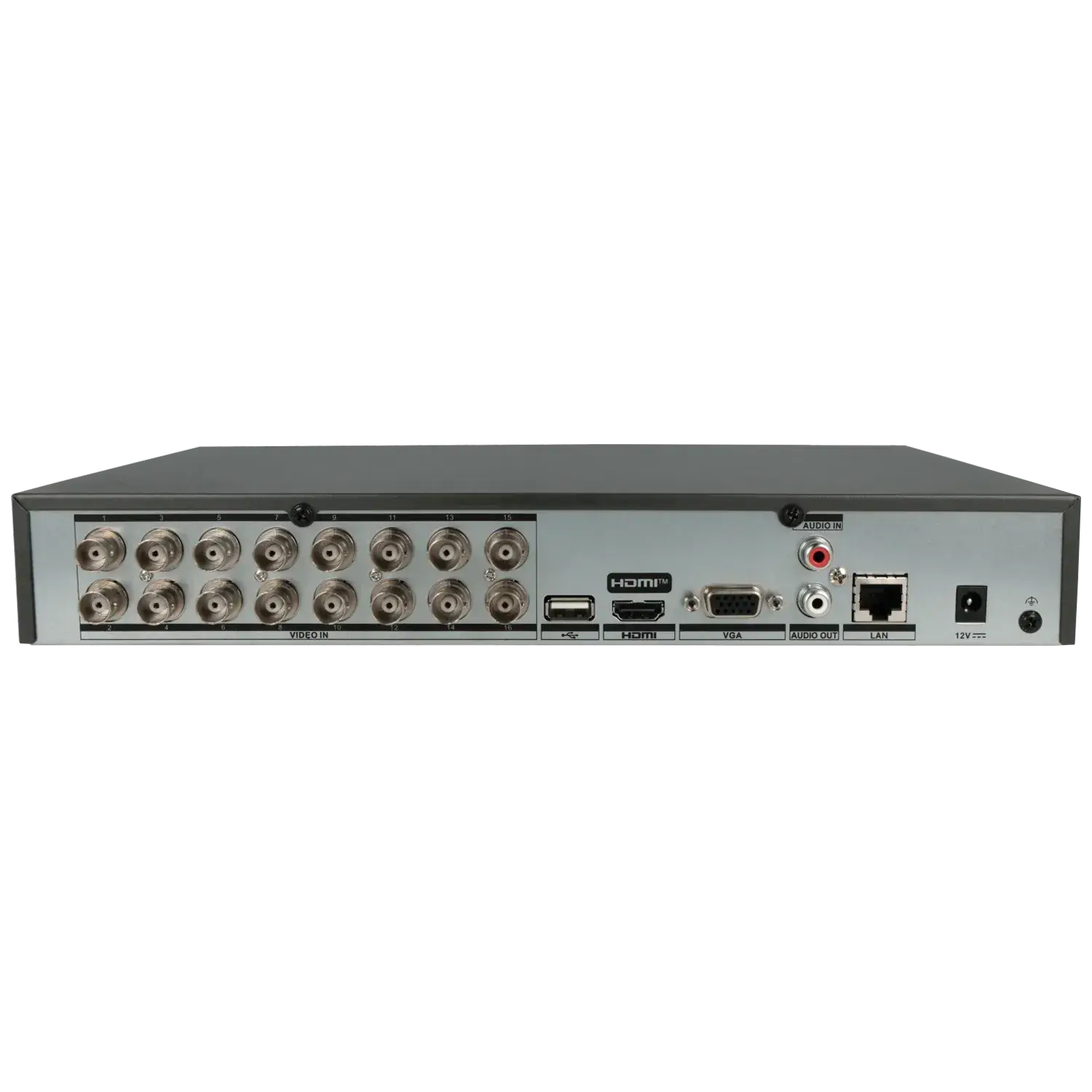 Enregistreur 5 en 1 HIKVISION (hd-cvi, hd-tvi, ahd, analogique et IP) pour 16 canaux et 8 mpx de résolution maximale / Référence HWD-7116MH/T TSA Distribution