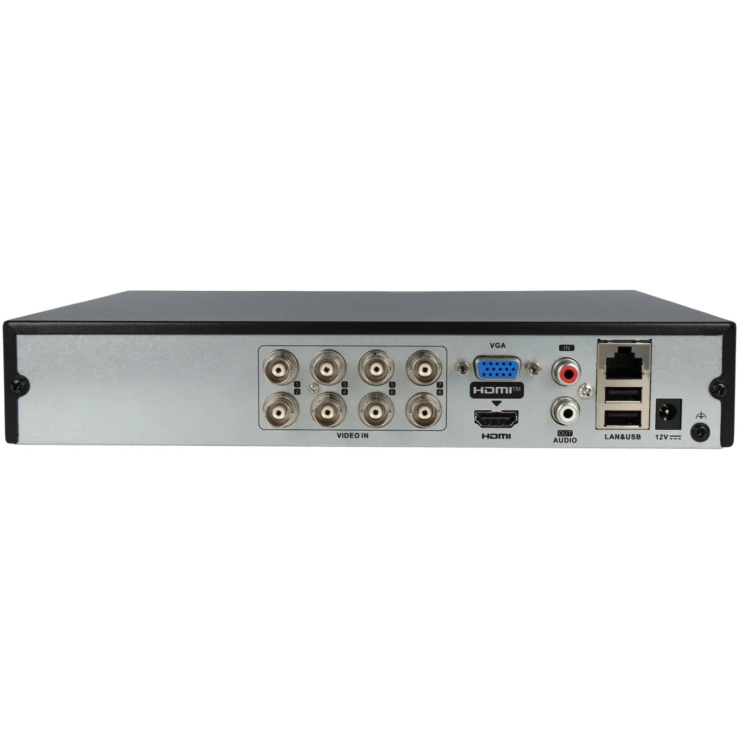 Enregistreur 5 en 1 HIKVISION (hd-cvi, hd-tvi, ahd, analogique et IP) pour 8 canaux et 2 mpx de résolution maximale / Référence HWD-6108MH/T