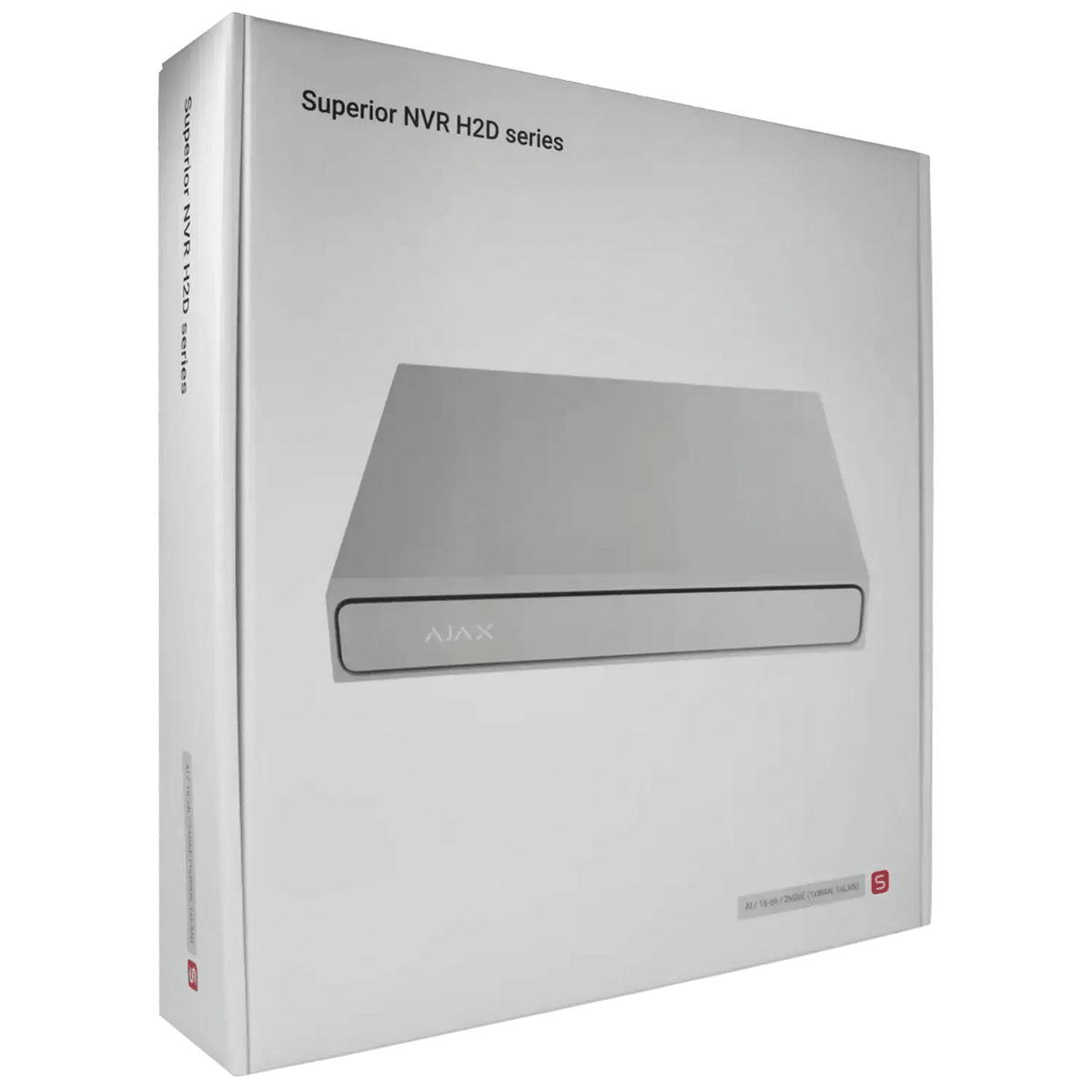 Enregistreur IP AJAX pour 16 canaux et 12 mpx de résolution / Référence NVR216-HAC2G-AI-S-W