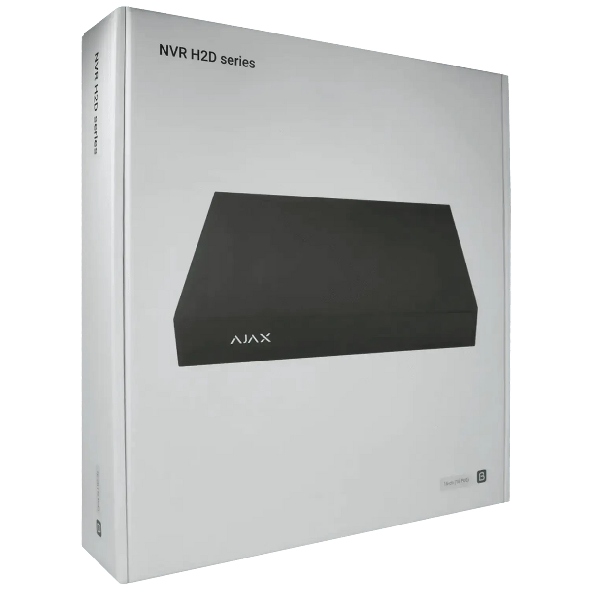 Enregistreur IP AJAX pour 16 canaux et 12 mpx de résolution avec 16 ports PoE / Référence NVR216-HAC-16P-B TSA Distribution