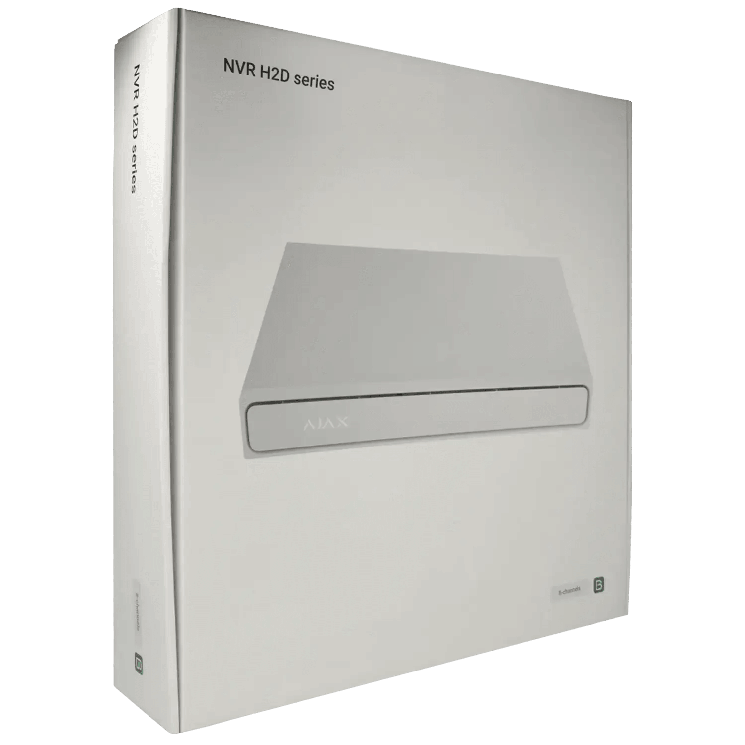 Enregistreur IP AJAX pour 8 canaux et 12 mpx de résolution / Référence NVR208-HAC-W