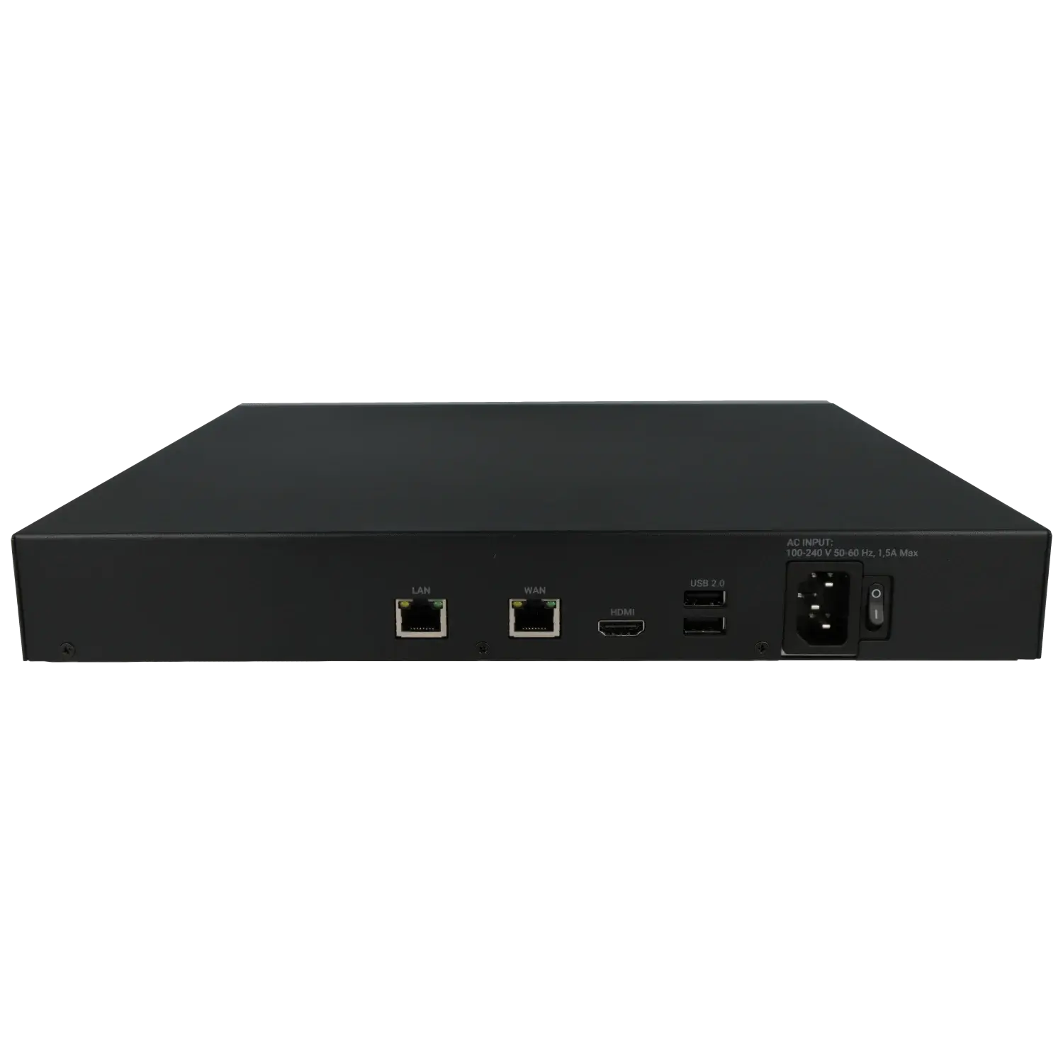 Enregistreur IP AJAX pour 8 canaux et 12 mpx de résolution / Référence NVR208-HAC2G-AI-S-B