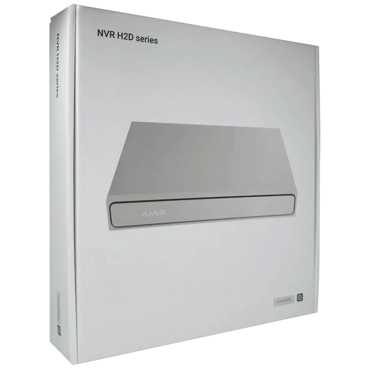 Enregistreur IP AJAX pour 8 canaux et 12 mpx de résolution avec 8 ports PoE / Référence NVR208-HAC-8P-W TSA Distribution