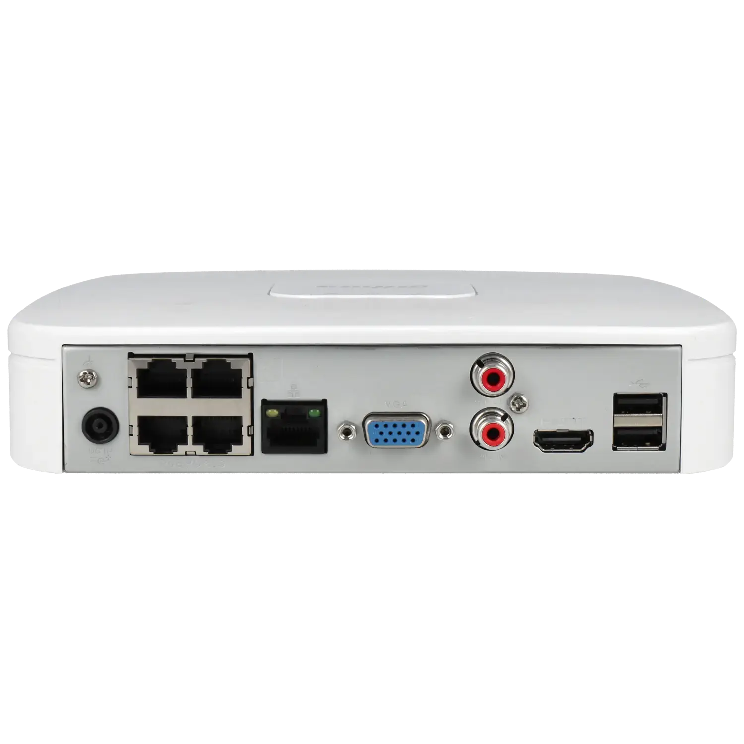 Enregistreur IP pour 4 canaux et 12 mpx de résolution avec 4 ports PoE DAHUA / Référence NVR2104-P-S3