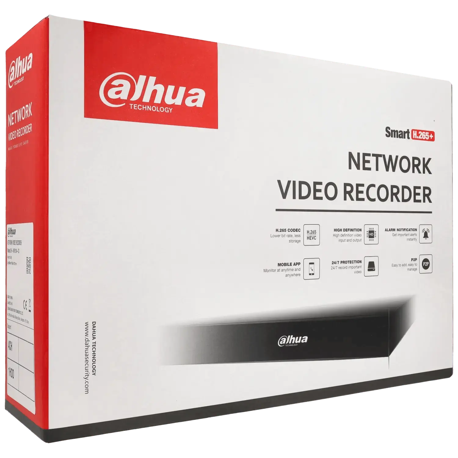 Enregistreur-IP-pour-4-canaux-et-12-mpx-de-resolution-avec-4-ports-PoE-DAHUA-Reference-NVR2104-P-S3-TSA-Distribution-109479183 - TSA Distribution