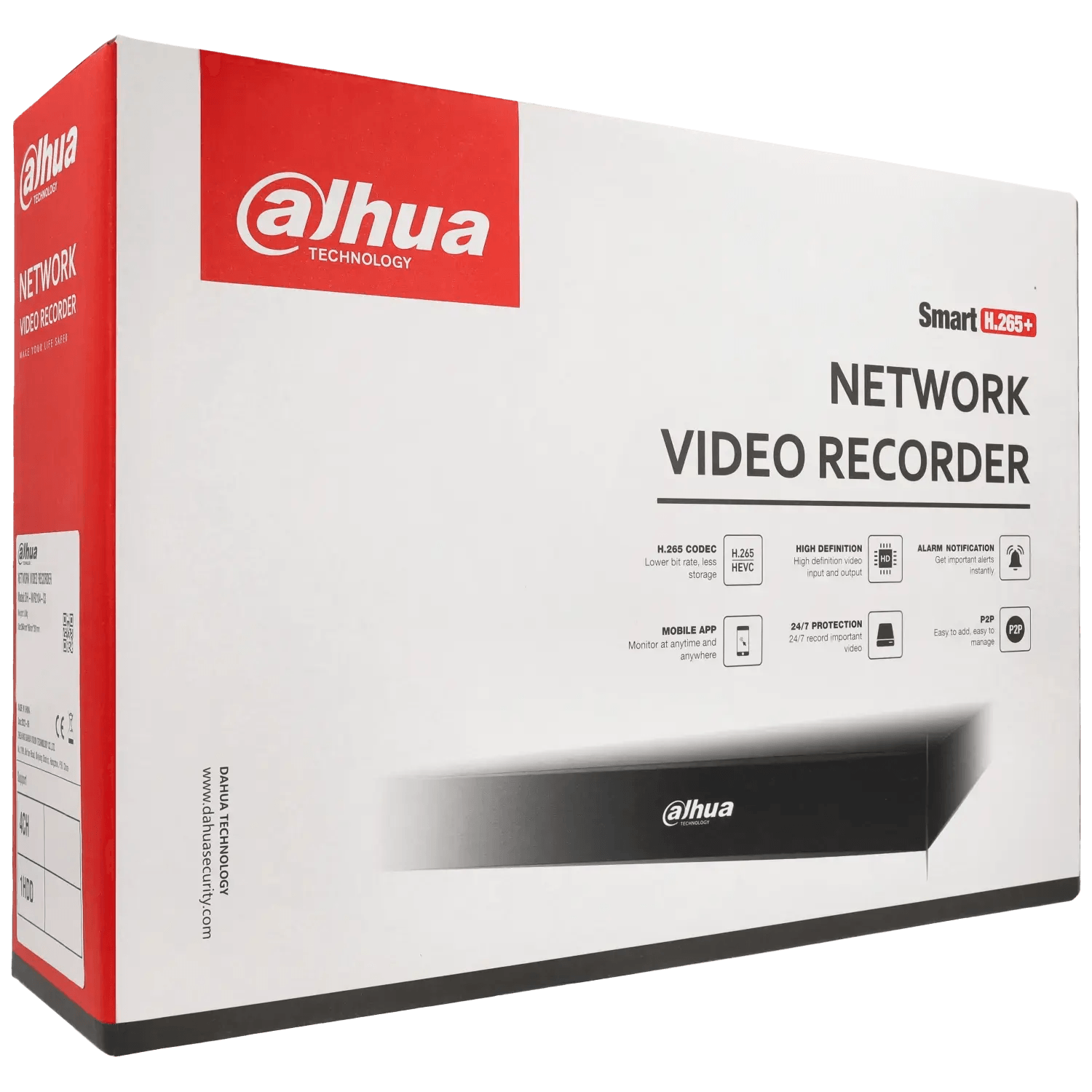 Enregistreur-IP-pour-4-canaux-et-12-mpx-de-resolution-avec-4-ports-PoE-DAHUA-Reference-NVR2104-P-S3-TSA-Distribution-109479183 - TSA Distribution