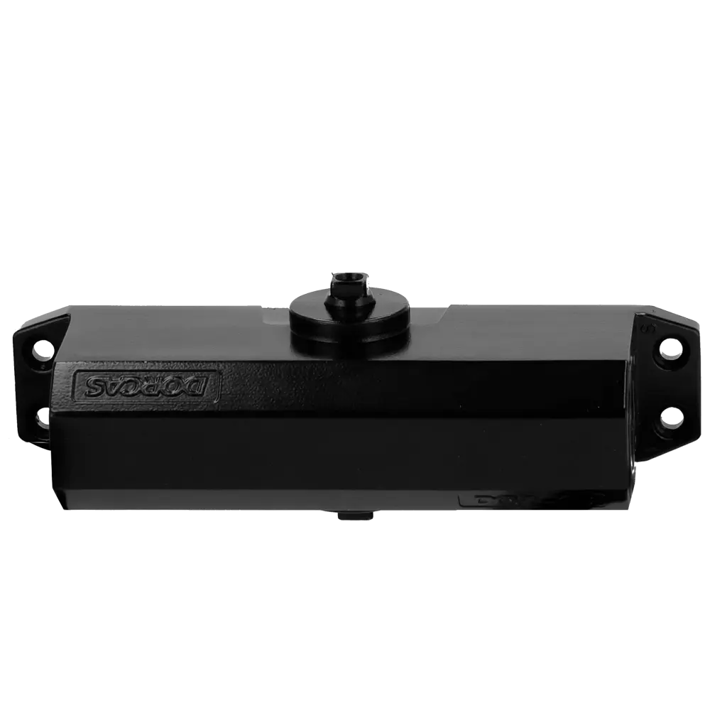 Ferme porte à bras articulé avec rétention / Référence DR-DC1-H-BLACK TSA Distribution