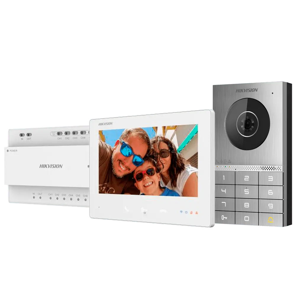 Kit portier vidéo HIKVISION / Référence DS-KIS706EY TSA Distribution