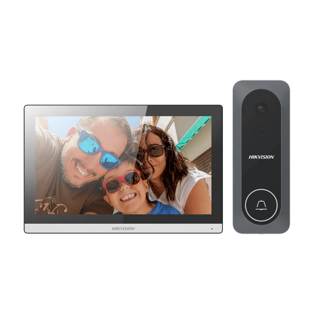Kit portier vidéo HIKVISION / Référence DS-KIS312-P(B) TSA Distribution