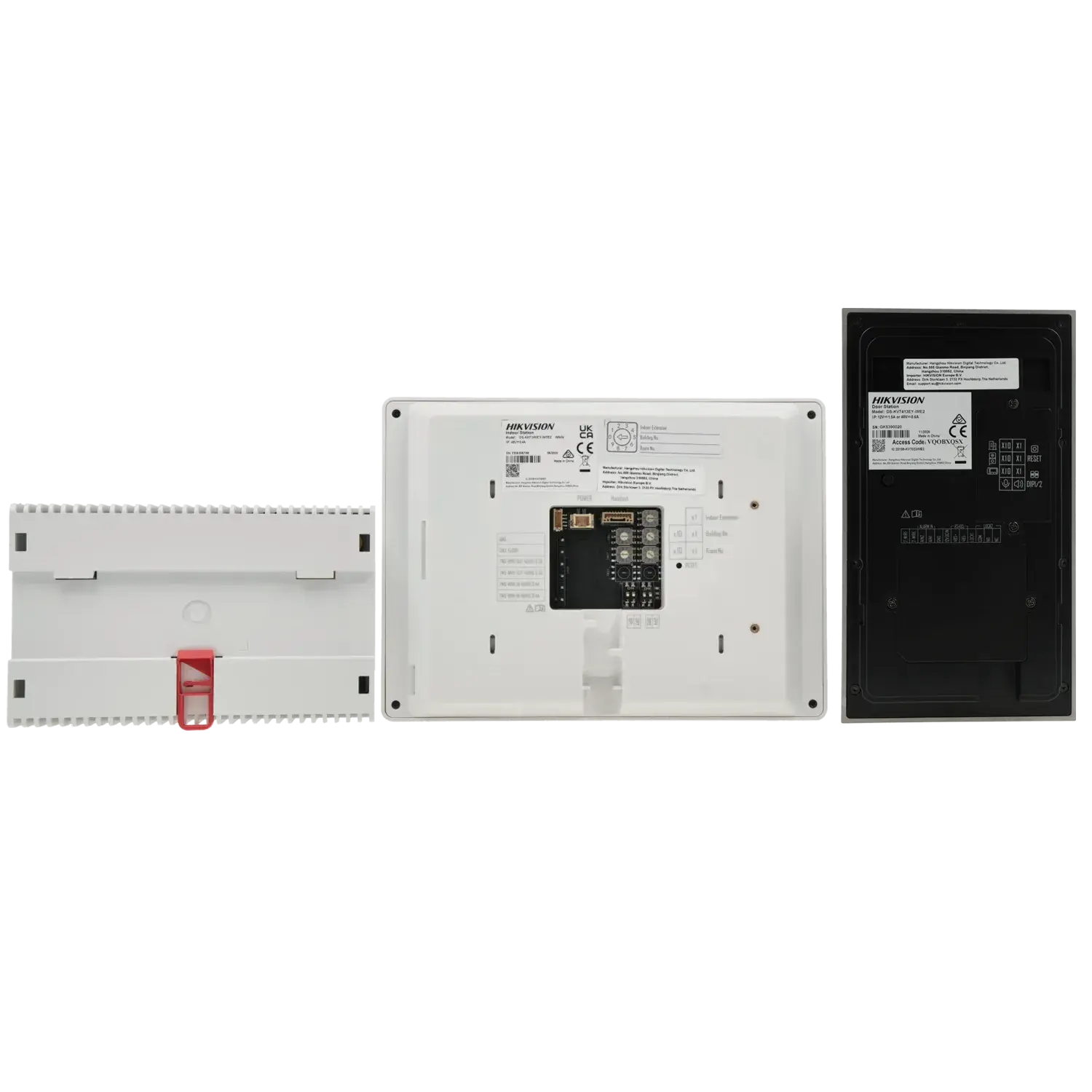 Kit portier vidéo HIKVISION / Référence DS-KIS705EY
