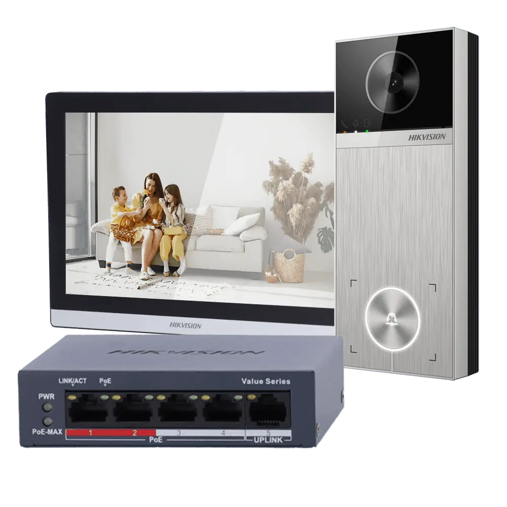 Kit portier vidéo HIKVISION / Référence DS-KIS611-S TSA Distribution