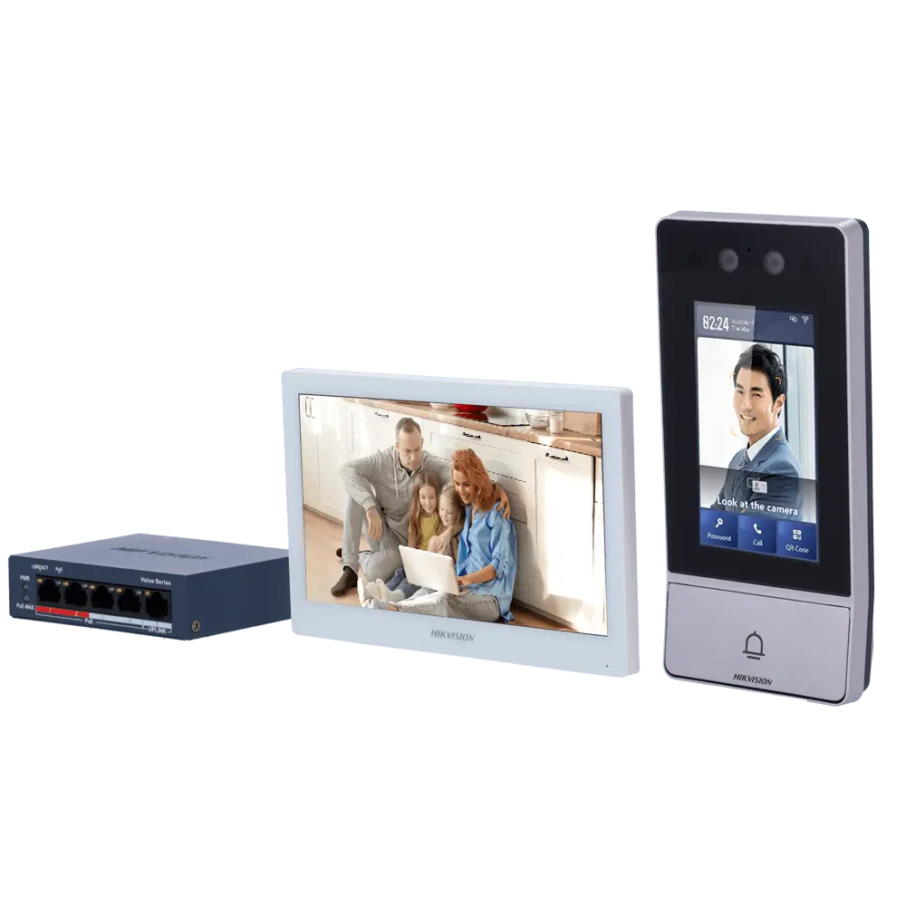 Kit portier vidéo HIKVISION / Référence DS-KIS902-S TSA Distribution