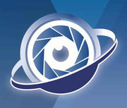 Video surveillance and alarm logo