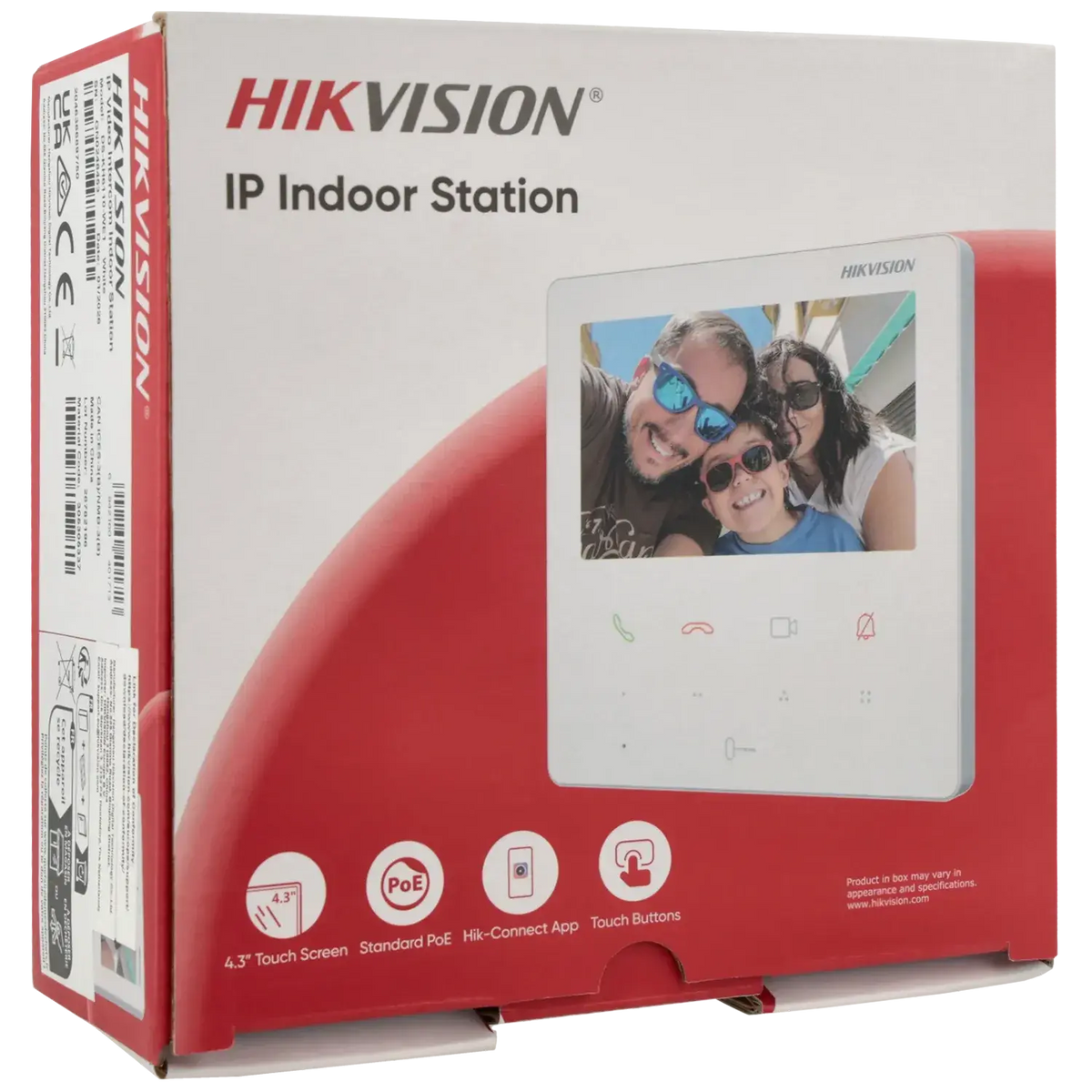 Moniteur HIKVISION IP 4.3" / Référence DS-KH6110-WE1/White TSA Distribution