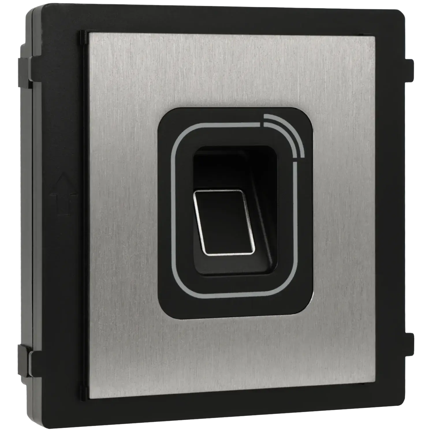 Poste extérieur modulaire pour interphone IP avec lecteur de cartes et lecteur d'empreintes digitales HIKVISION / Référence DS-KD-MFB/S 
